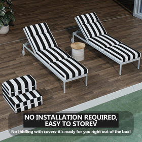 Iristykilin cushion features secure side straps for stable positioning.