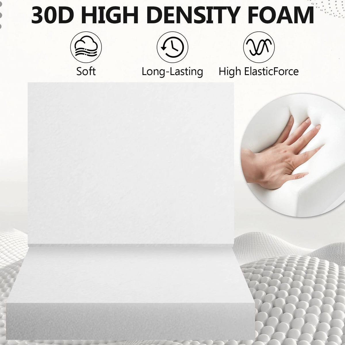 Iristykilin waterproof cushion cover is easy to wipe clean.