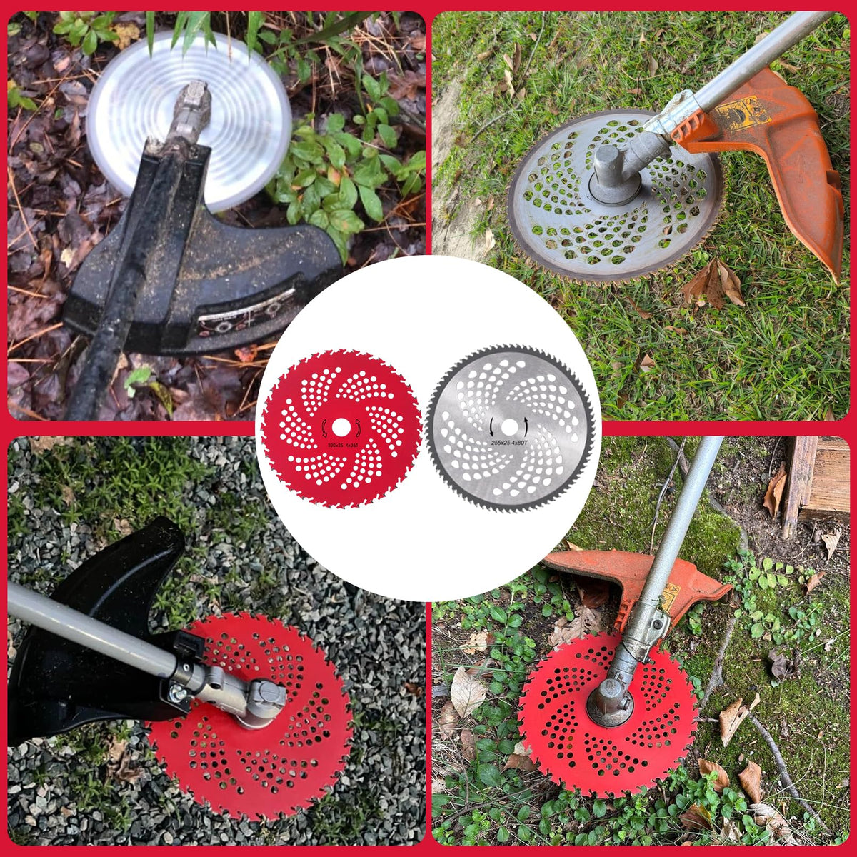 IRmm 9in and 10in blades ideal for brush cleanup and sapling trimming.