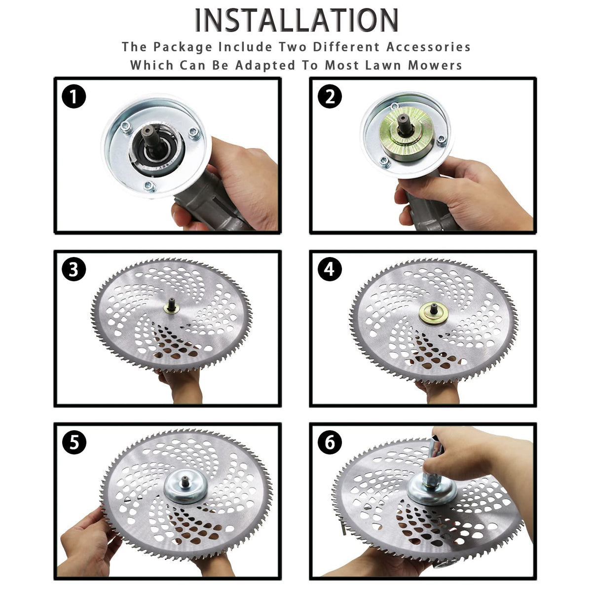 IRmm easy installation with included tools and guards.