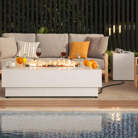 IRONCK built-in handles make moving the table effortless.