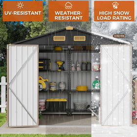 IRONCK galvanized steel frame highlighting durability for outdoor use.