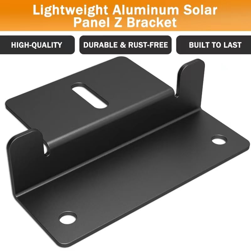 IRONDIY anodized rust-resistant brackets protect outdoor solar setups on boats.