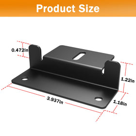 IRONDIY lightweight aluminum brackets make solar panel installation easier.