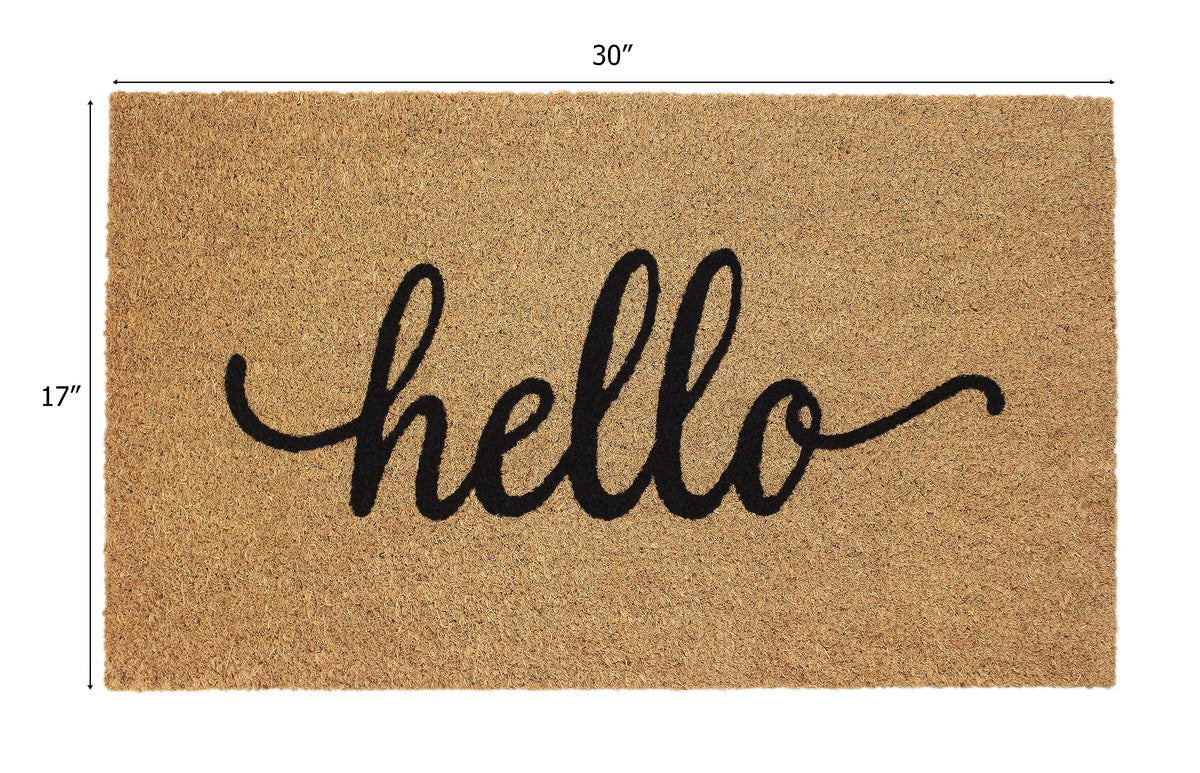 IRONGATE Welcome Doormat PVC backing provides extra grip