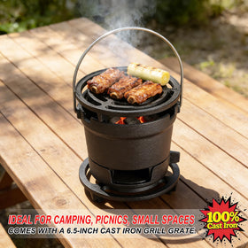 IRONMAX smores maker grate for indoors or outdoors roasting.