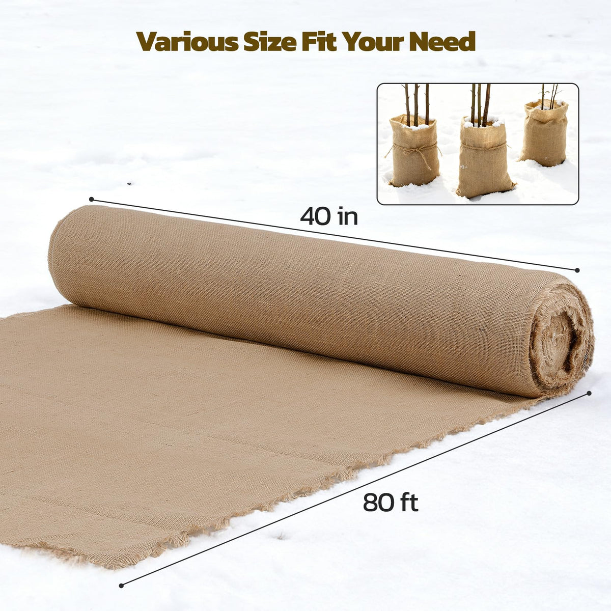 iropro burlap crafts cutting, easy to tailor for DIY projects.