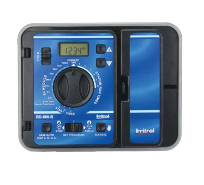 Irritrol Rain Dial RD600-INT-R 6-station indoor controller enabling weather-based scheduling