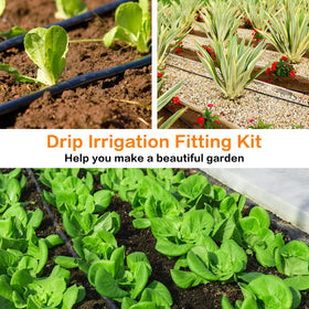 iRunning sprinkler lawn system use in greenhouse scene