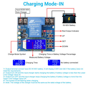 IS ICSTATION setup guides charging and discharging parameters for customizable battery care.