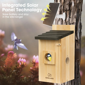 ISENLAND Smart Bird House cloud storage for easy sharing.