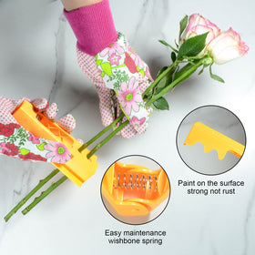 ISHEID garden tools set laid out for versatile DIY flower care