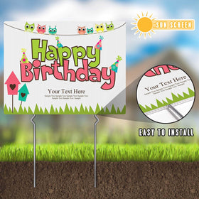ISIYHCC easy installation by inserting stakes into signs