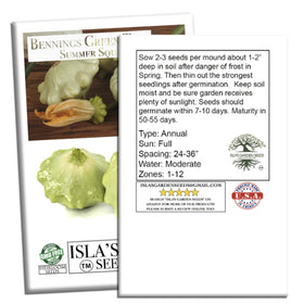 Isla's Garden Bennings Green Tint thrives in warm-season zones 3–11.