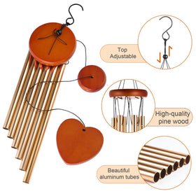 isoymoy wind chimes sympathy gift offers comforting tones
