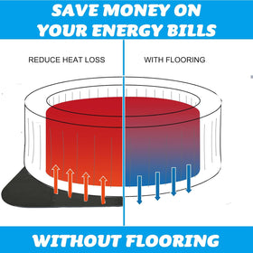 ISXACFF 17-piece kit covers large areas under hot tubs