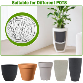 ISYOKE stainless steel planter risers offering sturdy, long-term support.