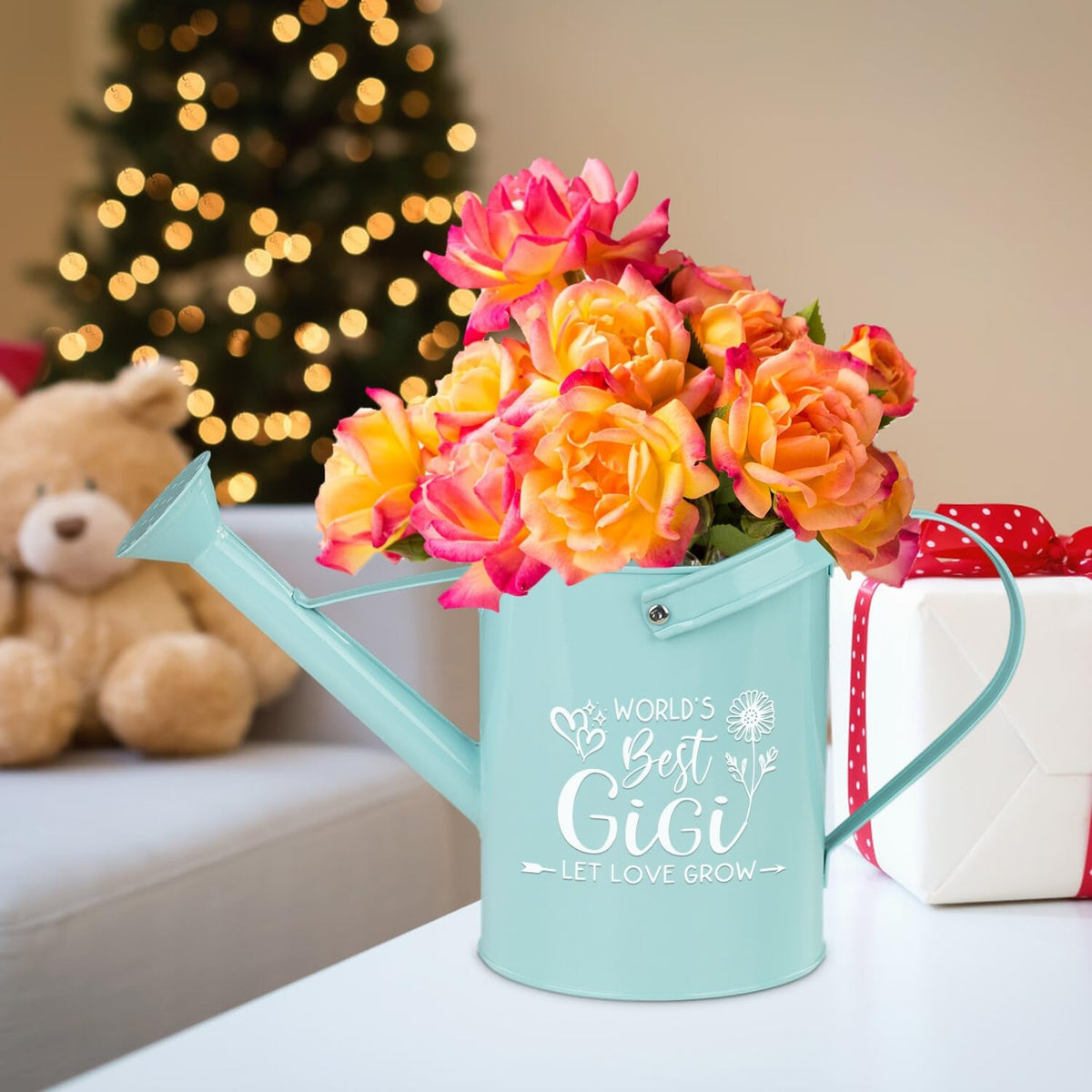 Ithmahco indoor-outdoor watering can supports tending houseplants and balcony gardens.