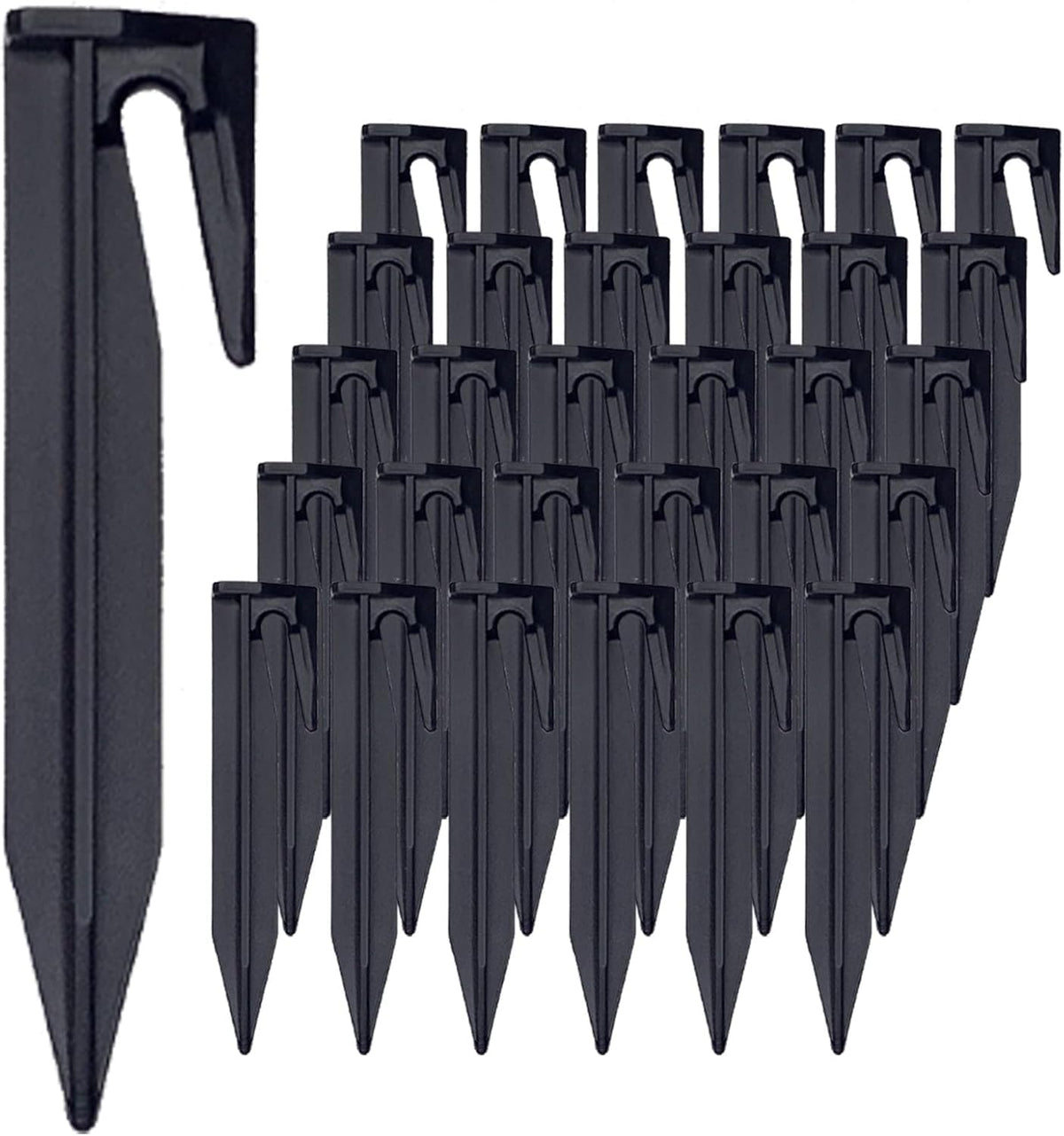 ITISMUNGO boundary wire stakes 200pc with bayonet top for secure robotic mower boundaries