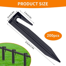 ITISMUNGO lawn mower compatible stakes for fast, reliable perimeter installation