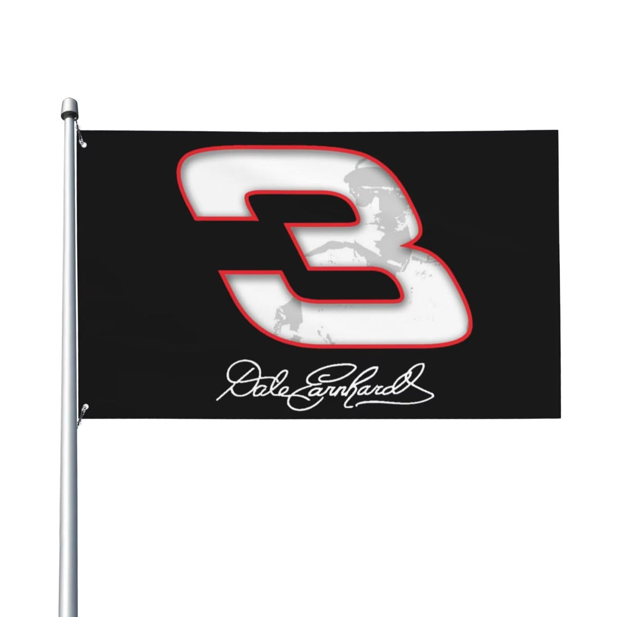ITPHOYS Dale Earnhardt Sr flag with two grommets for secure hanging.