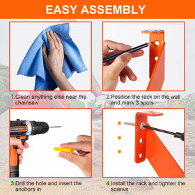 iulrtba chainsaw accessories storage holes for file and wrench