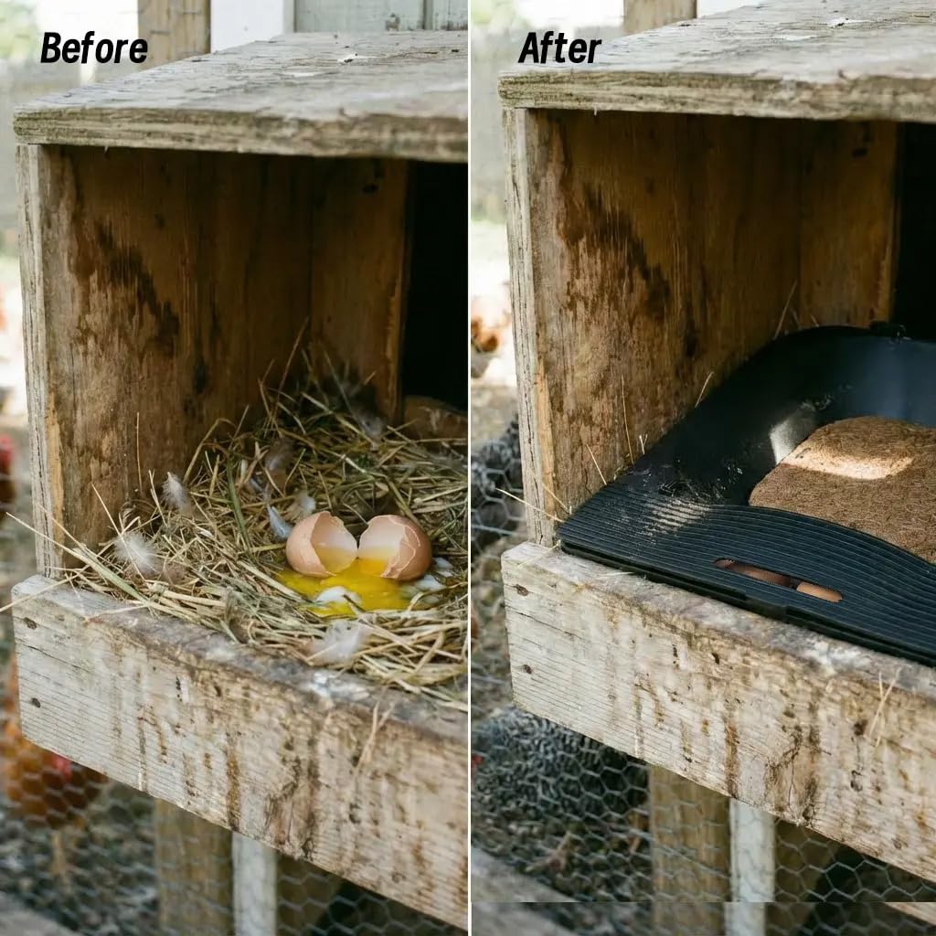 IVAHOU ABS durable material highlighted for long-lasting chicken coop use