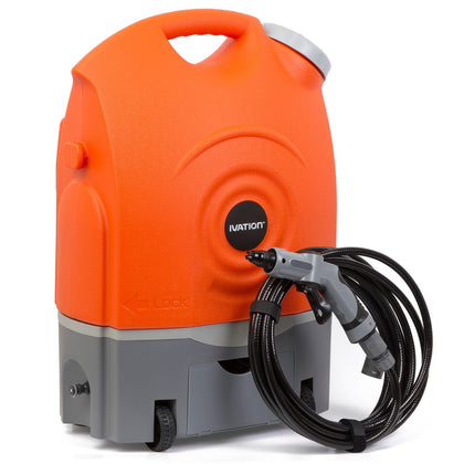 Ivation multipurpose washer with water tank for portable cleaning on the go
