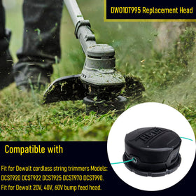 IVONNEY DWO1DT995 trimmer head cutting performance in real yard use