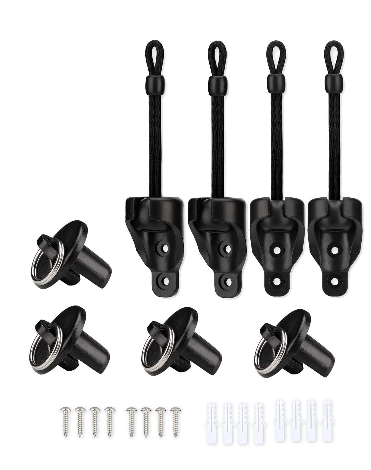 IVYSUN Coolaroo tie-downs securing outdoor shade against wind