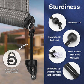 IVYSUN weather-resistant engineering-grade plastics endure sun exposure