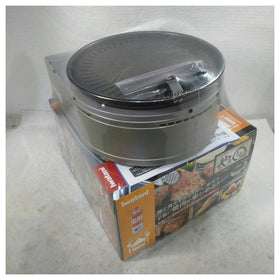 Iwatani Yakimaru II CB-SLG-2 fluorine-coated plate reduces sticking and simplifies cleaning