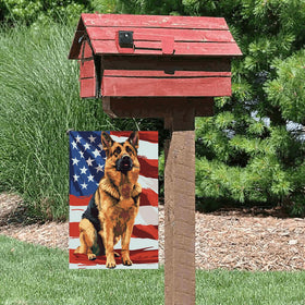 iweeta oil painting style flag for porch and garden display.