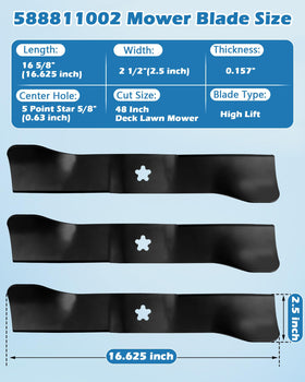 IWIWE 588811002 blade side profile demonstrates durable construction