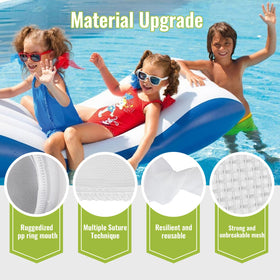 IWIWE 600-micron mesh filter delivers fine debris capture for cleaner pool water.