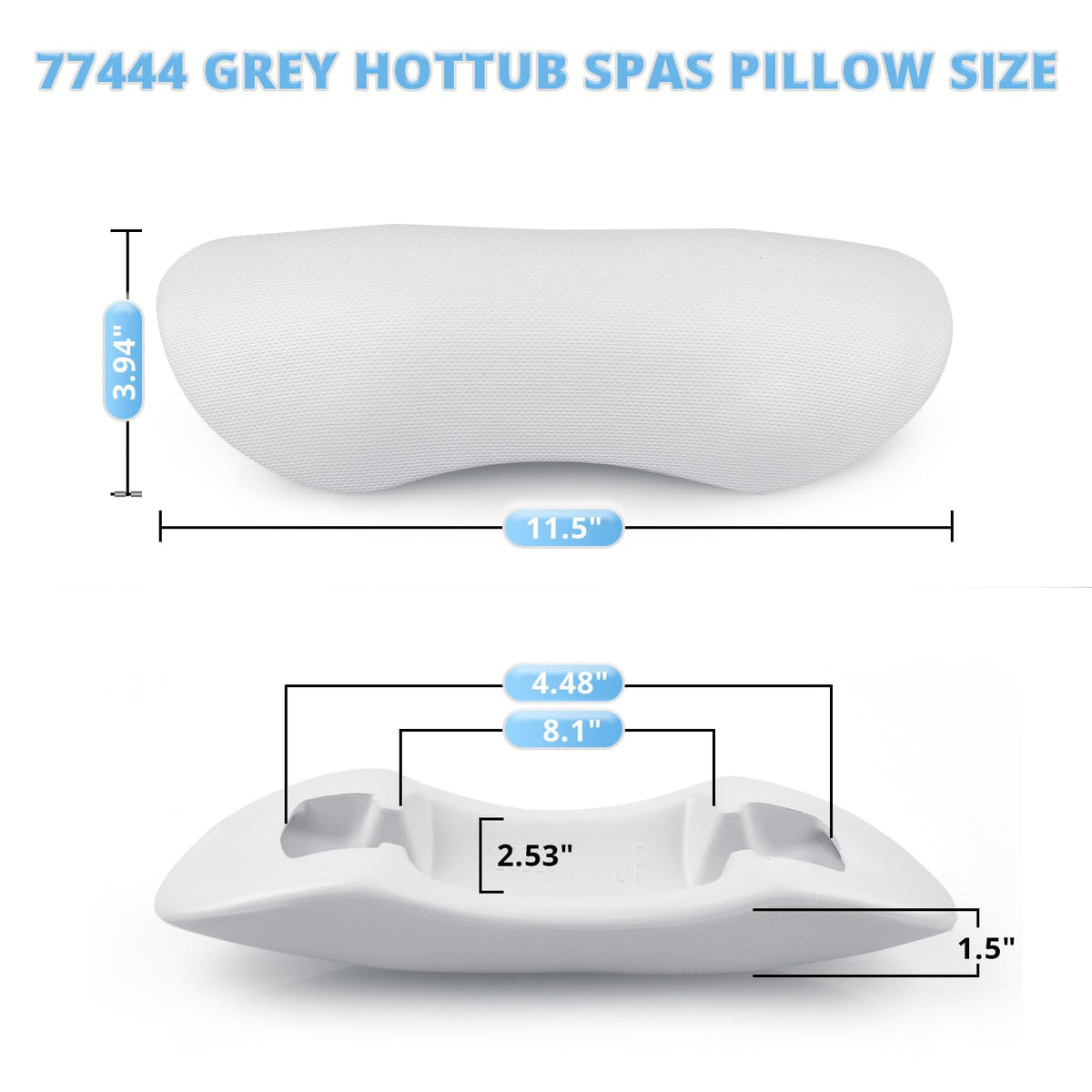 IWIWE 77444 EVA foam close-up shows durable, wear-resistant material.