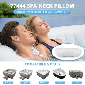 IWIWE 77444 in-use neck support for relaxing spa sessions.