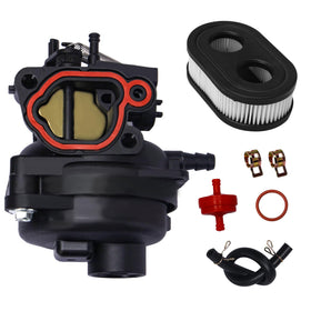 IWIWE carburetor kit package with fuel line and air filter for easy mower maintenance