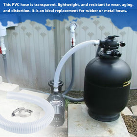 IWIWE easy-cut-to-length hose for custom pool installations.