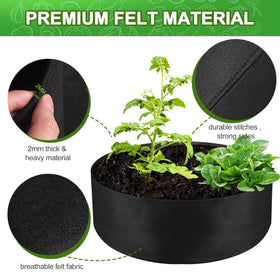 IWNTWY 100 Gallon bag reusable and foldable for multiple seasons