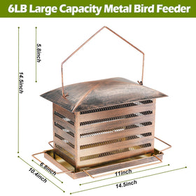 IWNTWY Heavy duty metal construction withstands weather for long lasting outdoor use