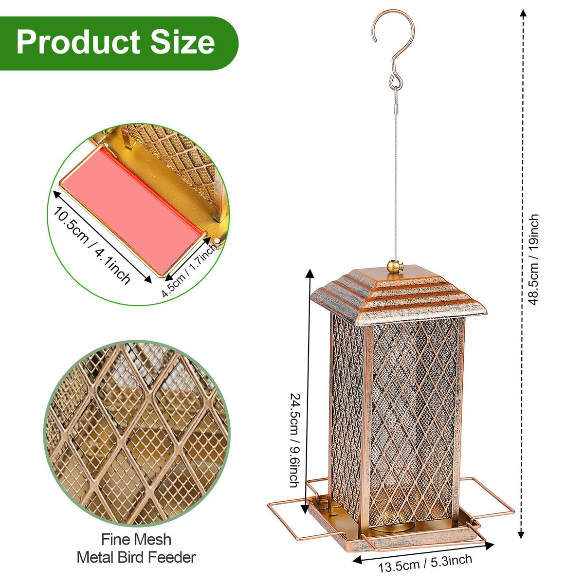 IWNTWY large-capacity feeder reduces refills during peak feeding times.