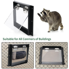 iwreaiy easy installation attics chimneys - quick setup with rope for secure mounting.