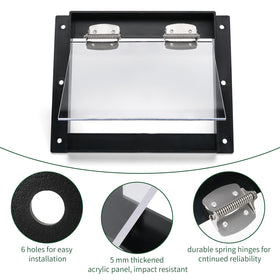 iwreaiy metal acrylic panels - durable, weatherproof panels for outdoor use.