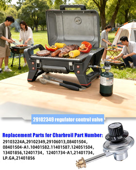 IWWFDD regulator delivers even heat for consistent grilling sessions.