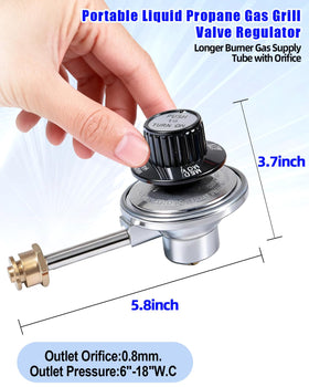 IWWFDD longer burner gas supply tube improves flow and consistency.