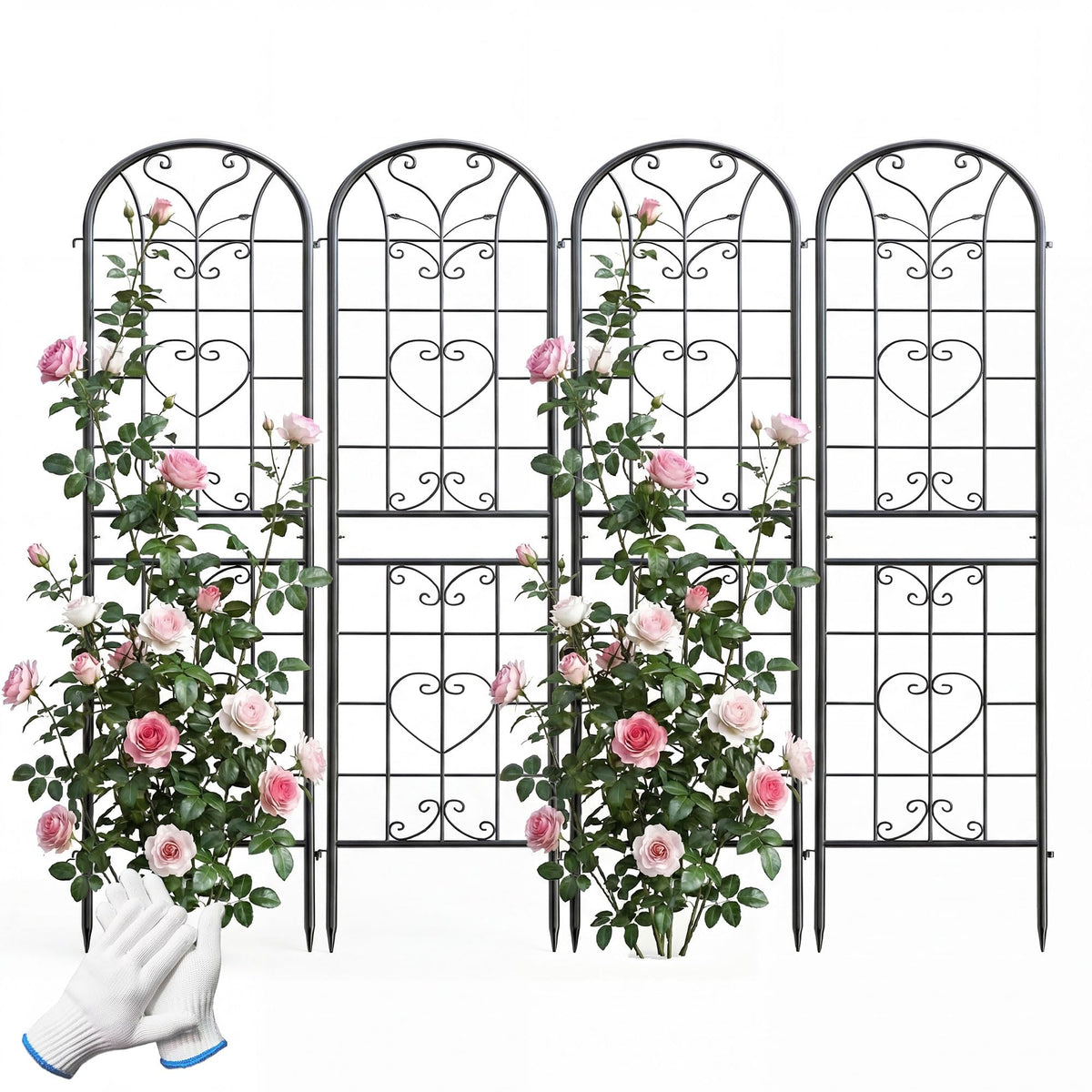 IYINIYI 87x20 inch trellis with interlocking design for easy setup and flexible layouts.