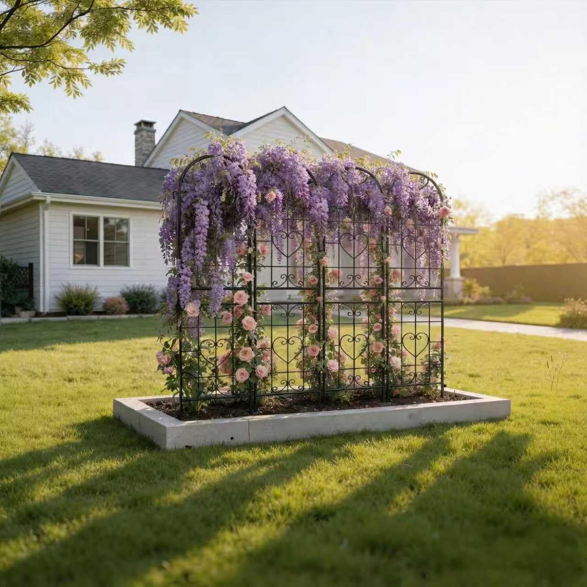 IYINIYI no-tool installation simplifies assembly and relocation in busy gardens.