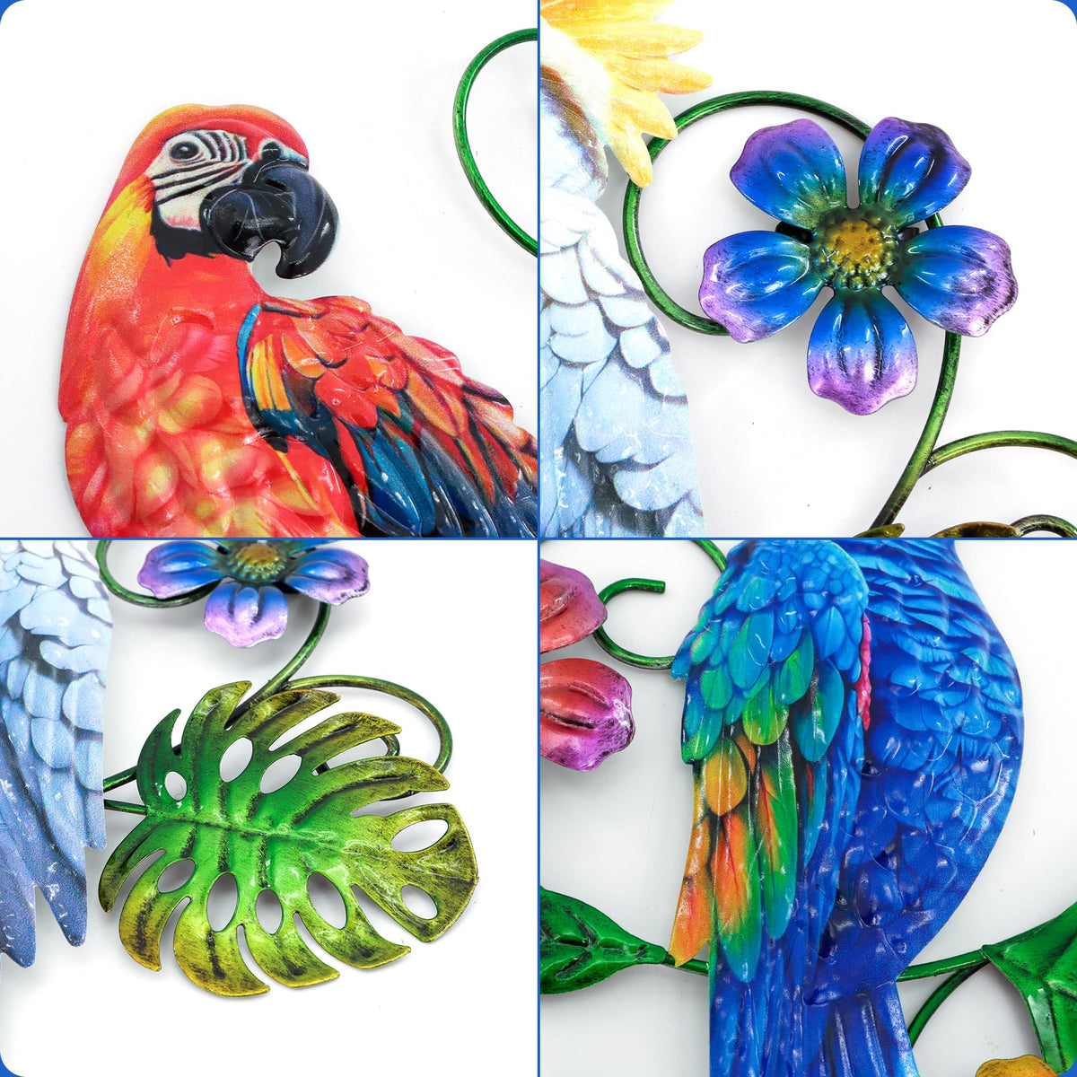 J-Fly indoor wall display brightens living room with color.