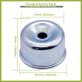 JA MIU compatibility-focused seal fits multiple Briggs and Stratton models.